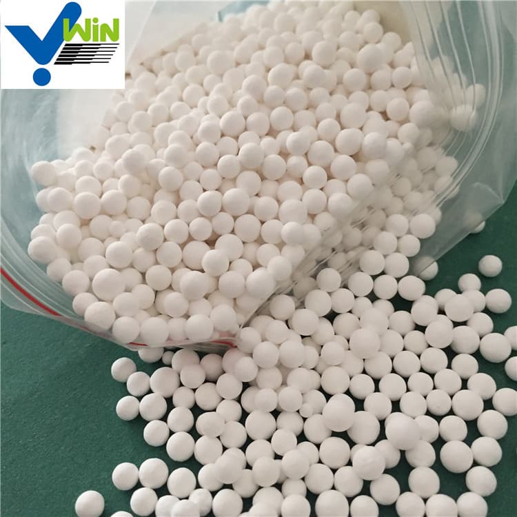 Activated alumina media is used for water treatment